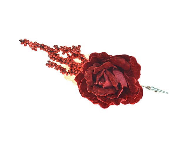 ROSA CON CLIP 306122892