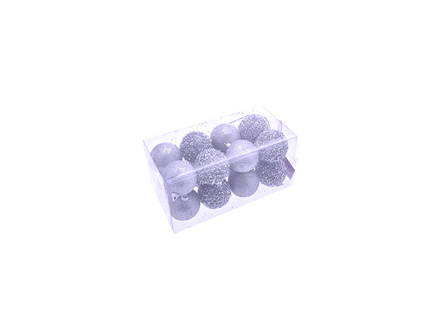 SFERA 6cm 16pz ARGENTO 54611953
