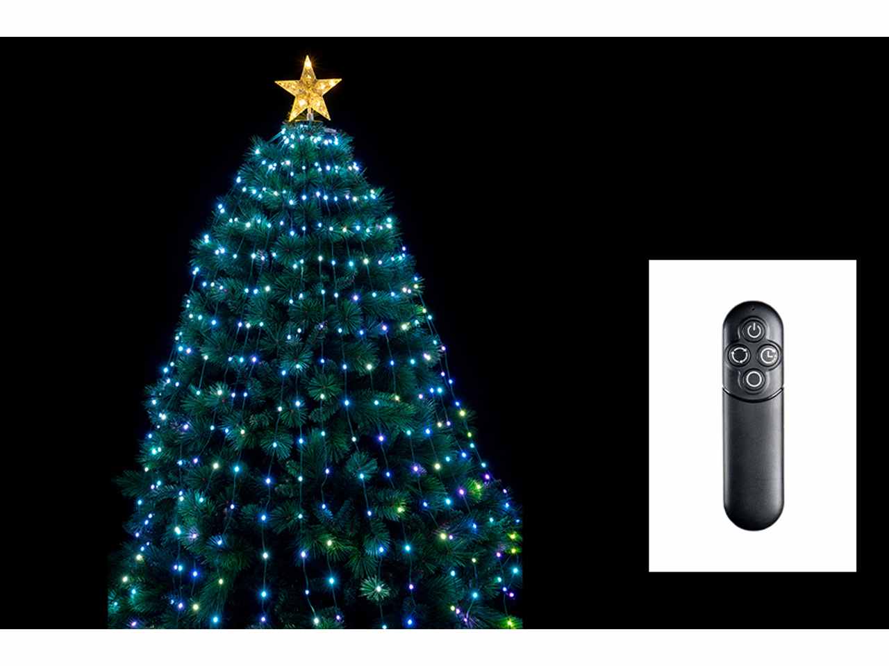 MANTELLO 360LED M.COLOR C/STELLA 25814164 $