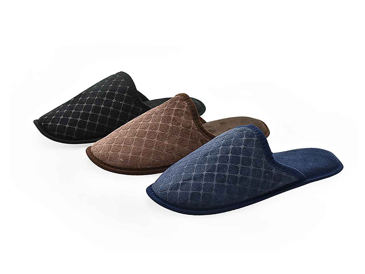 PANTOFOLA UOMO 39-45 C/RETE 6446010