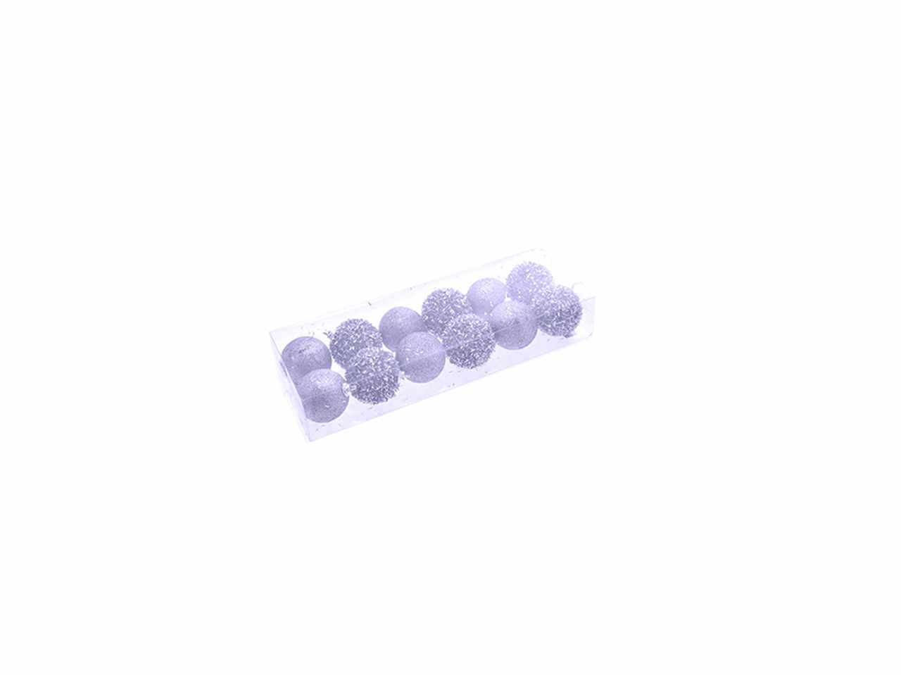 PALLE 12PZ 5CM ARGENTO 54611950