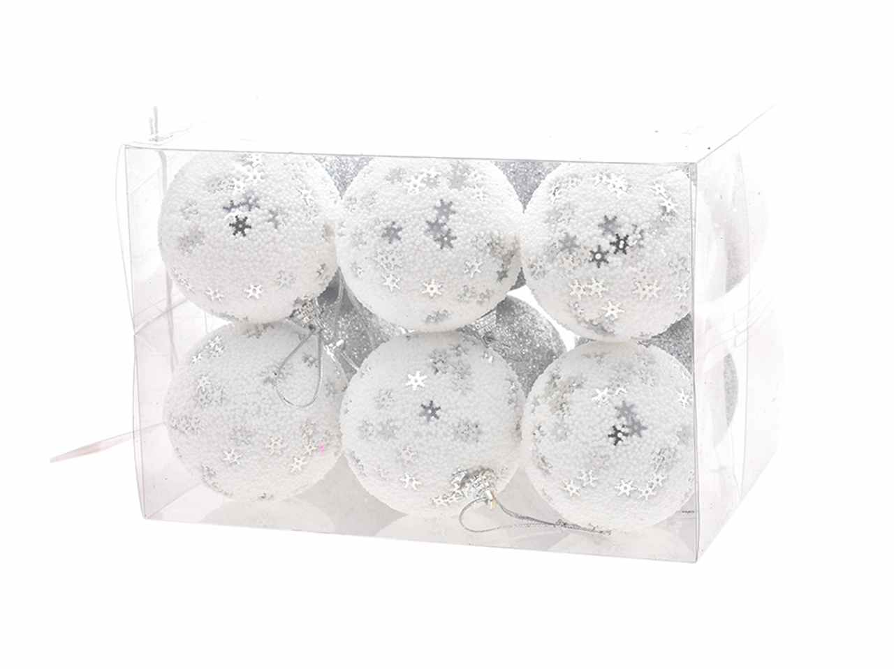 PALLE 12PZ 7CM CON FIOCCHI DI 40729333