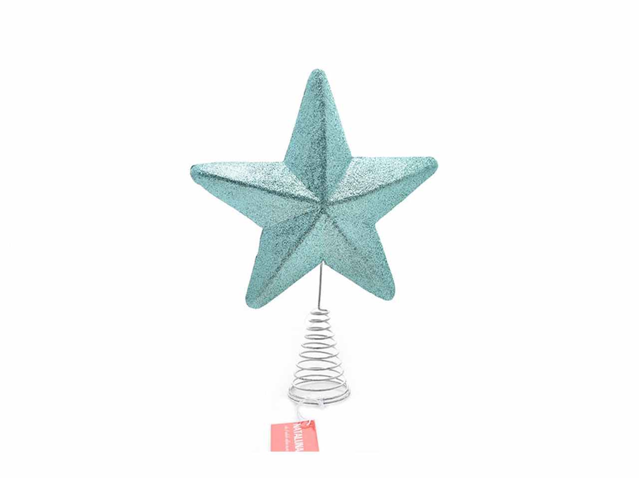 PUNTALE ALBERO 19CM CON GLITT 407219514