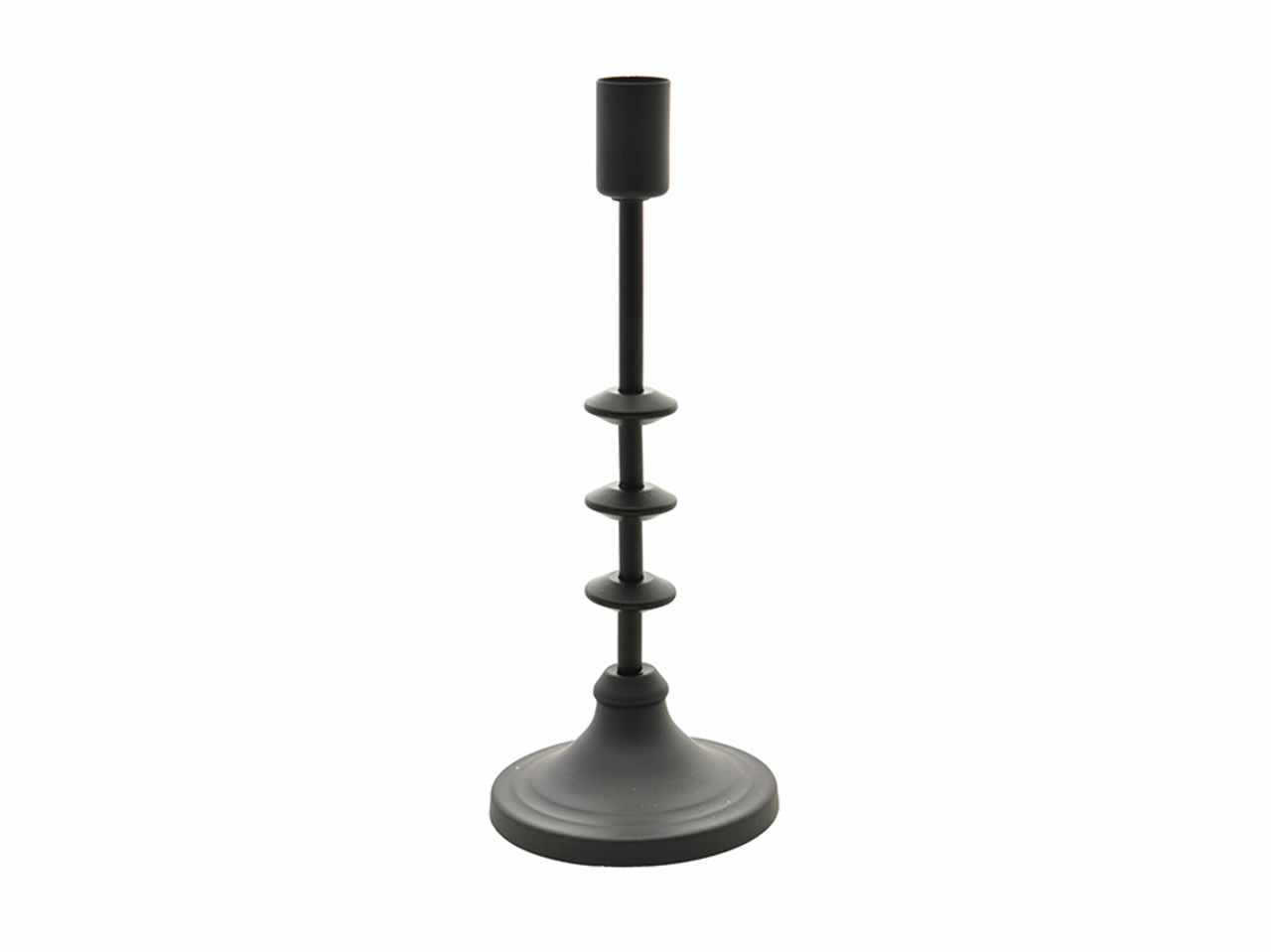 P.CANDELA 1POSTO 9.5X24.5cm NERO MATTO 6418172