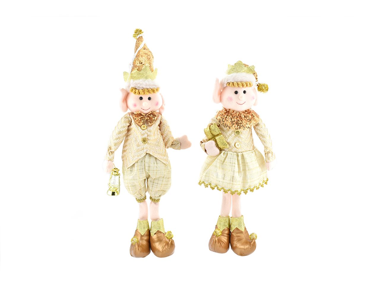 ELFO MISURA 51CM COLORE ORO 6658236