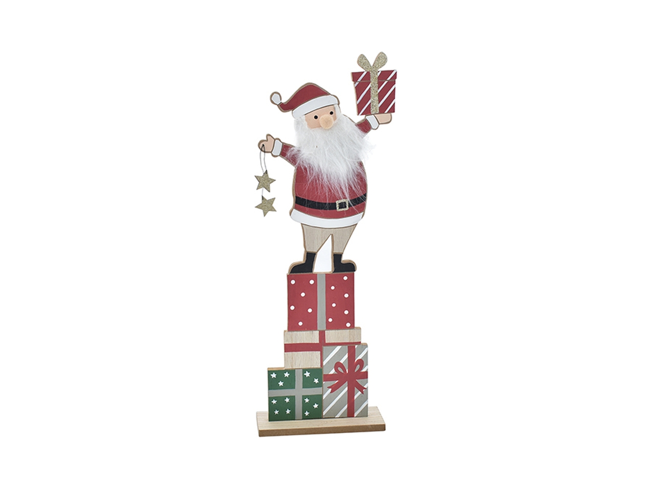 BABBO NATALE 18X44X6 C/PACCHI 22935602