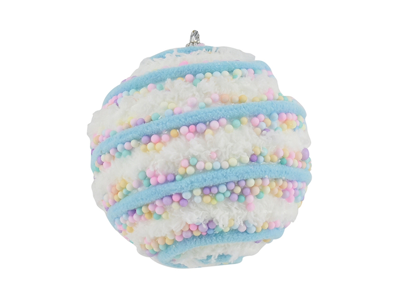 PALLA 10CM BIANCA/AZZURRA 304339965