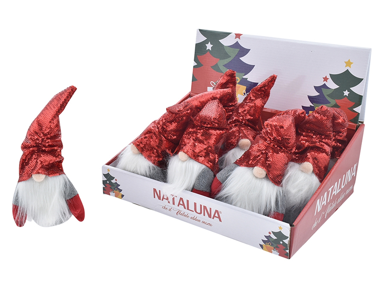 APP.GNOMO 8X22CM ROSSO 36085272