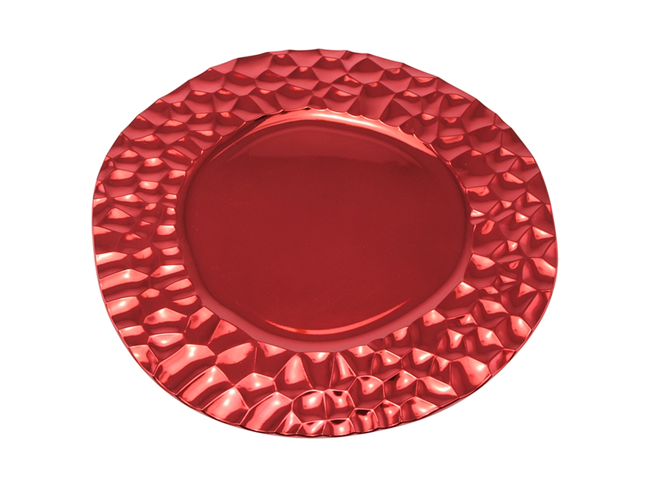 SOTTOPIATTO DEC.TONDO 33CM ROSS 6827027