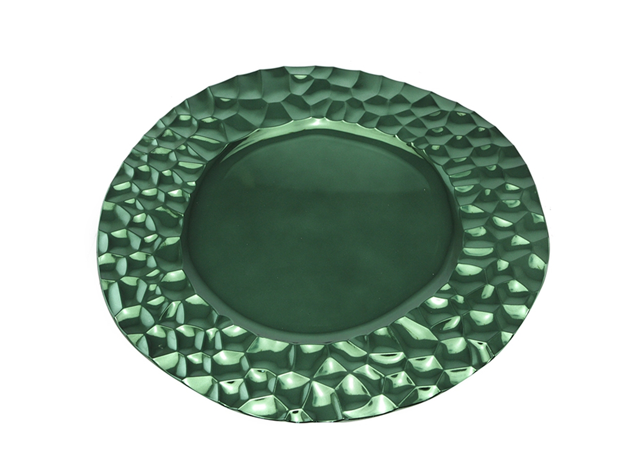 SOTTOPIATTO DEC.TONDO 33CM VERD 6827032