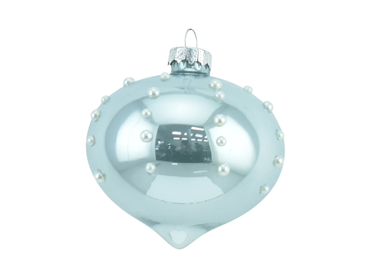 PALLA VETRO 8CM AZZURRO 6937927