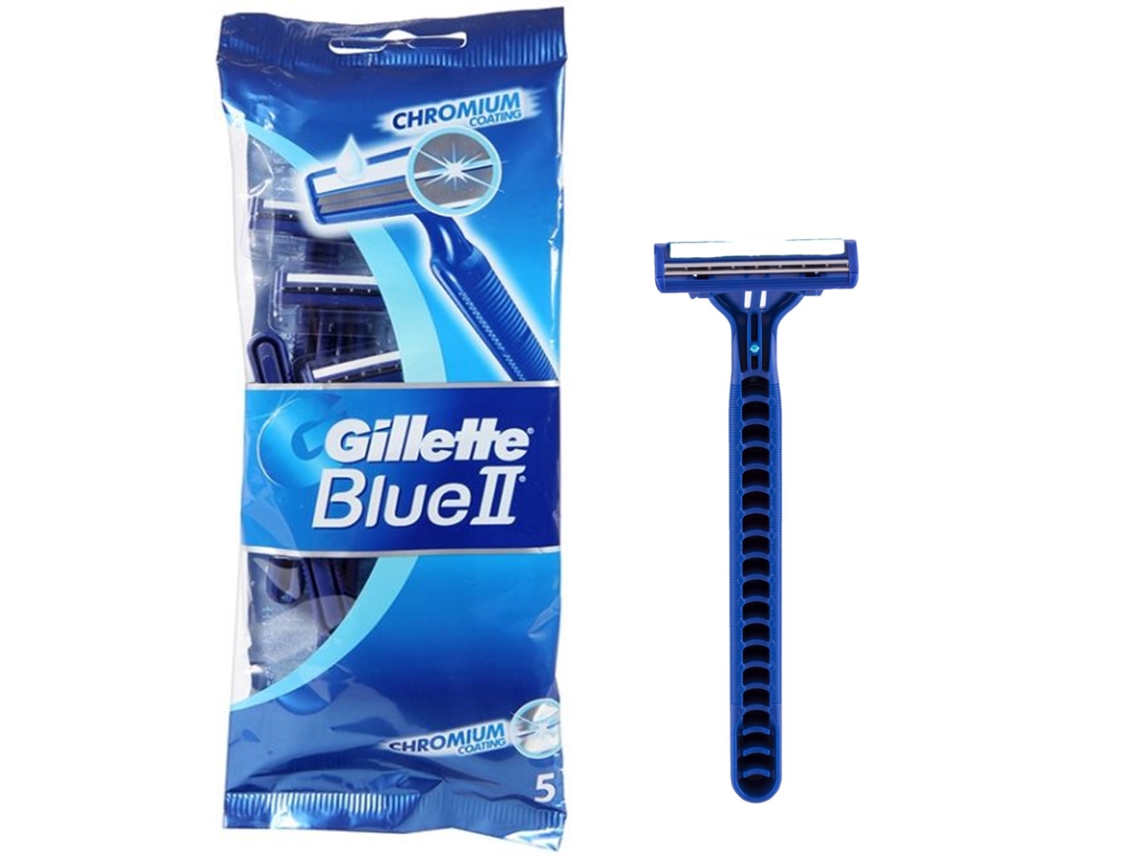 GILLETTE BLUE II 5 PZ.