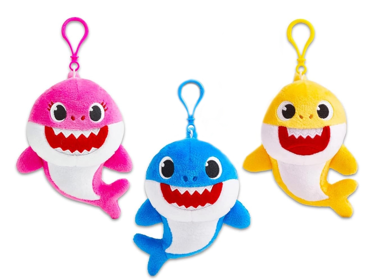 BABY SHARK PELUCHE 6CM 3 ASS 80535