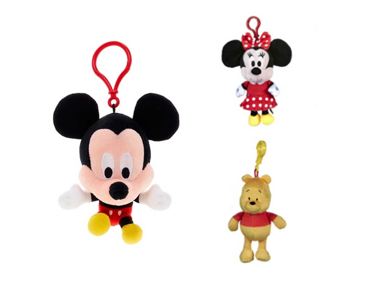 DISNEY PELUCHE 11CM C/BAGCLIP 8001MD