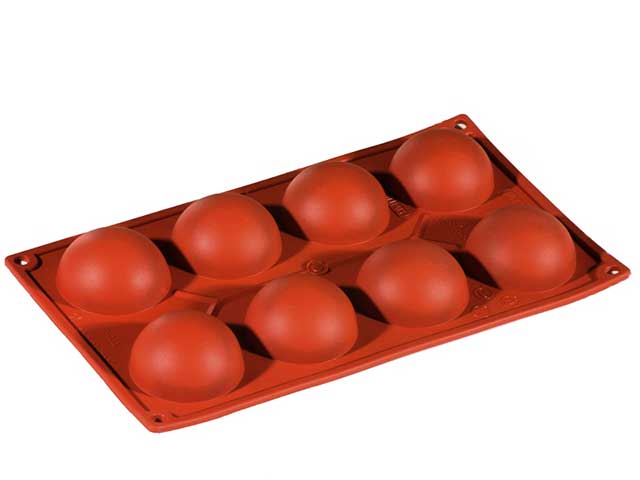 STAMPO SILICONE SEMISFERA 8IMPR.FR038 STAMPO SILICONE SEMISFERA 8IMPR.FR038