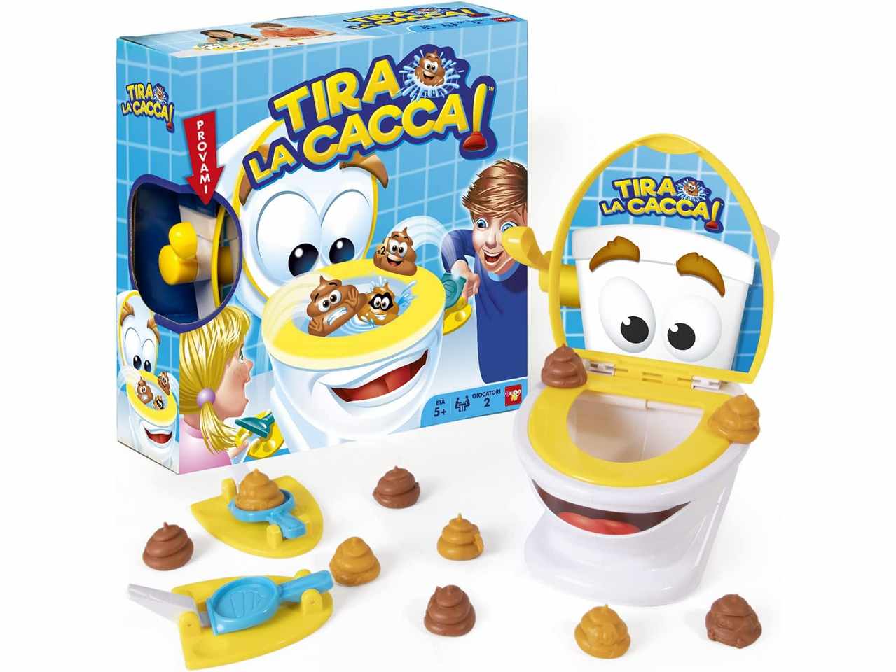 GIOCO TIRA LA CACCA! 27X27X8CM