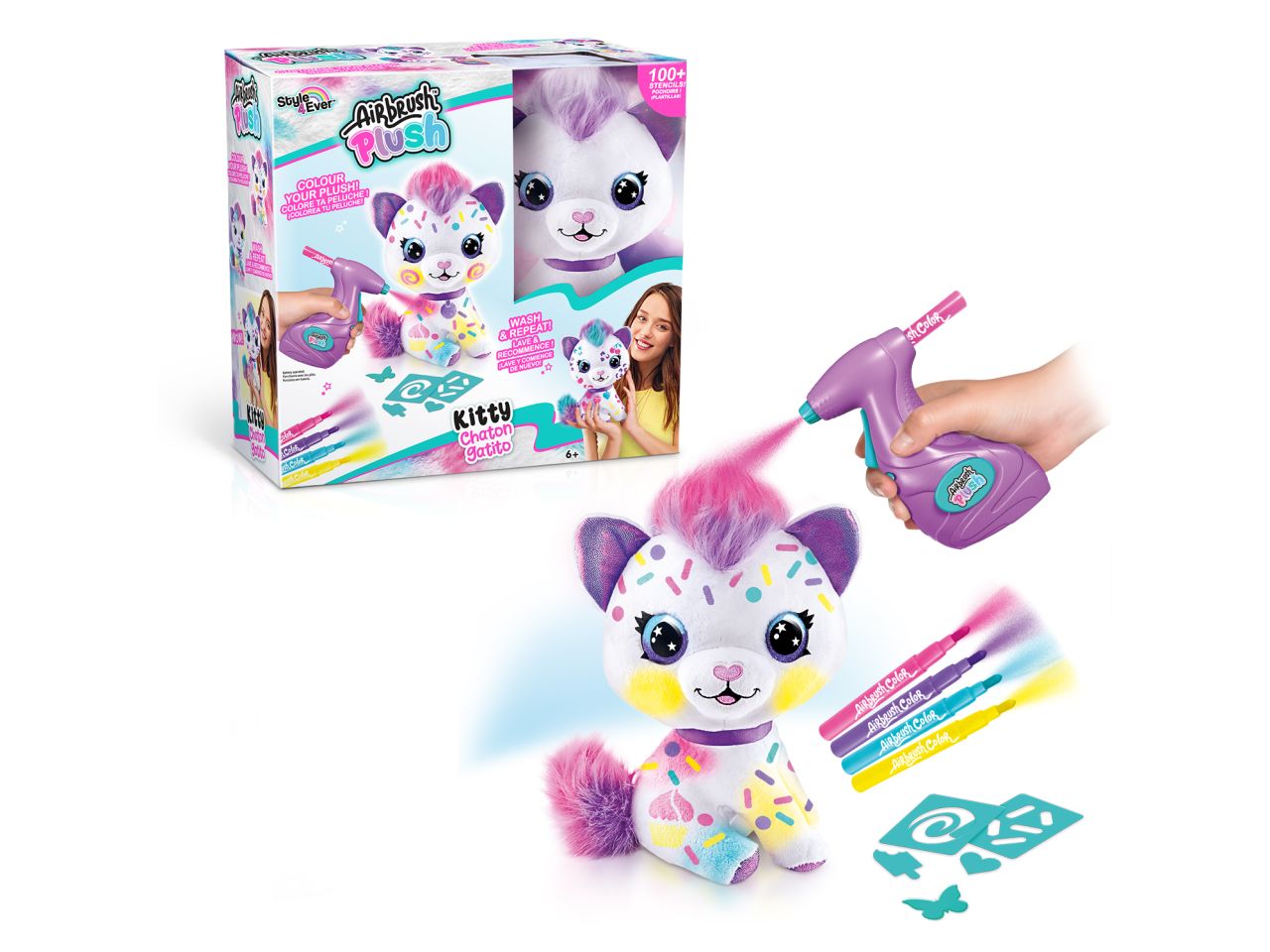 AIRBRUSH PLUSH GATTINO 20289584