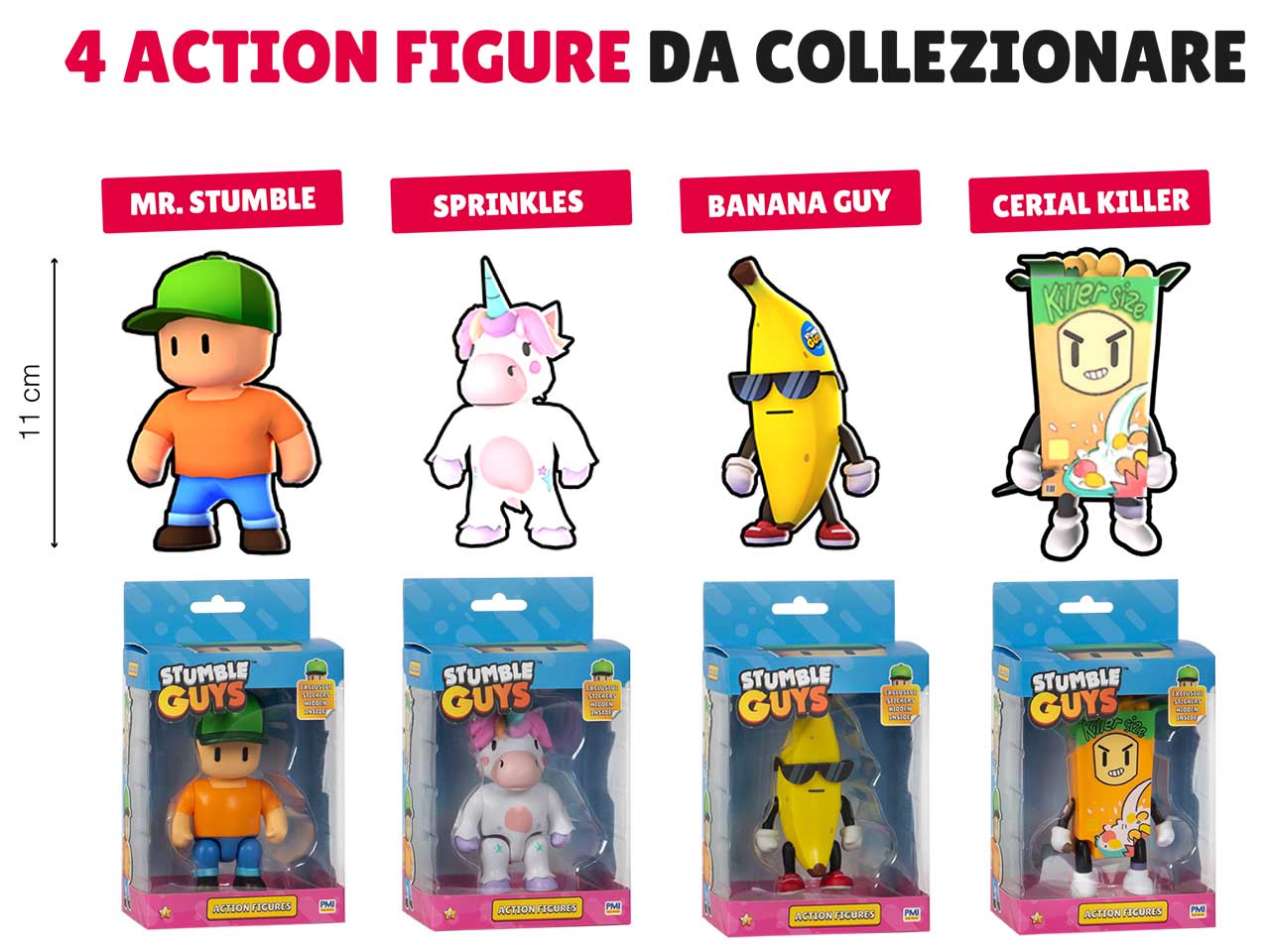 STUMBLE GUYS ACTION FIGURE11CM 21739259