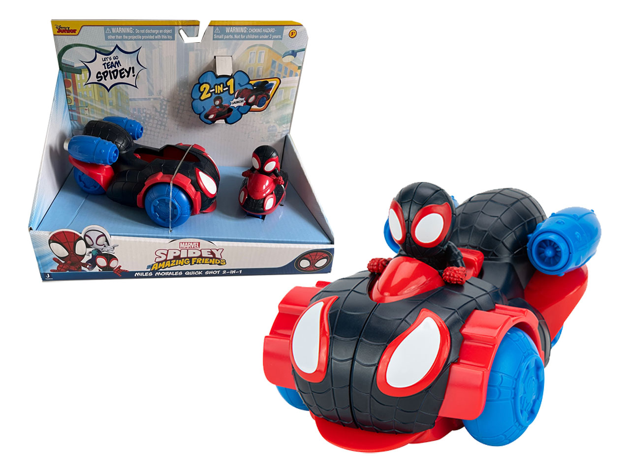 SPIDEY VEICOLO 2 IN 1 MILES MO SP040200