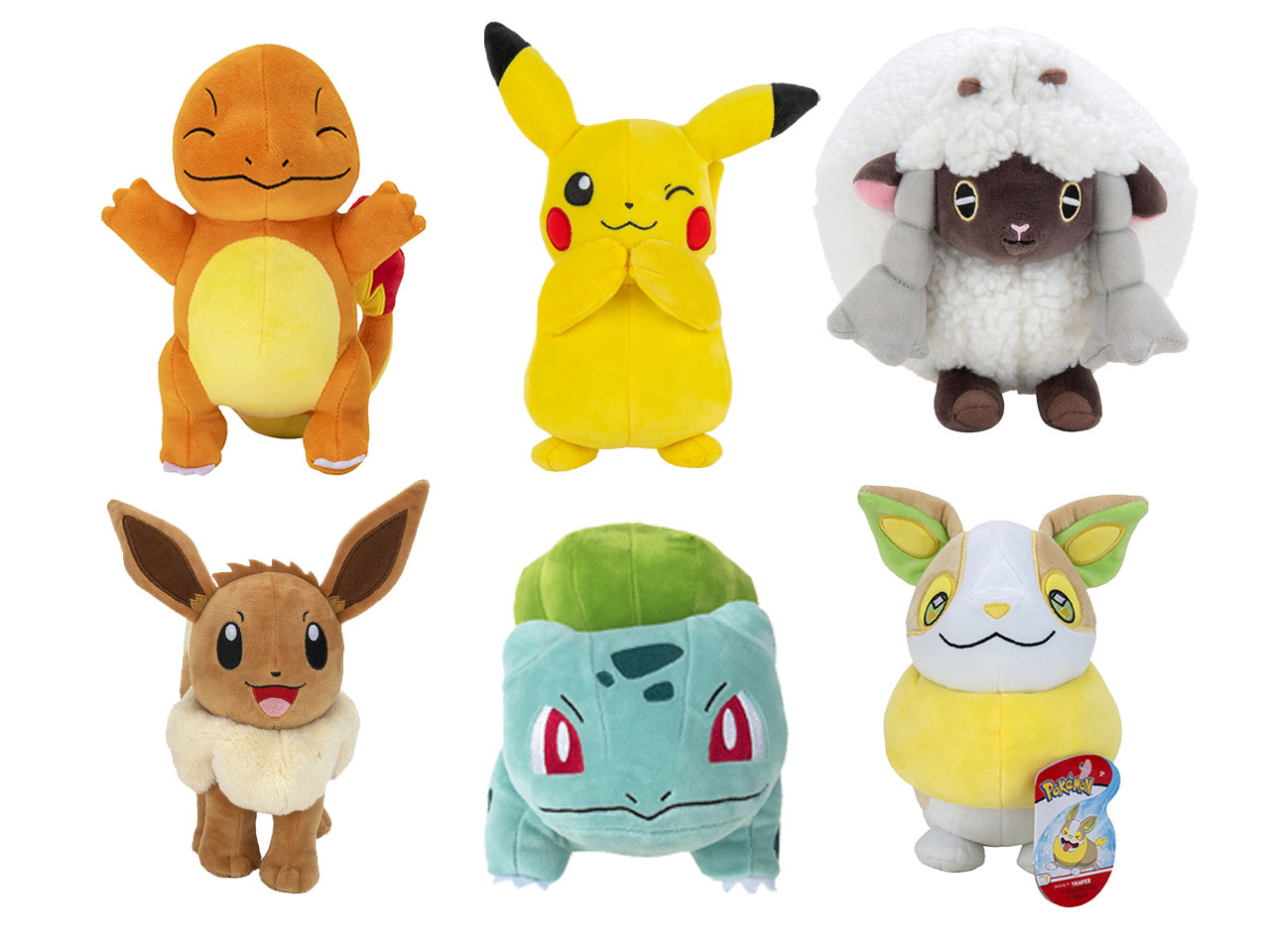 POKEMON PLUSH 20CM IN 4 ASSORT PK110900