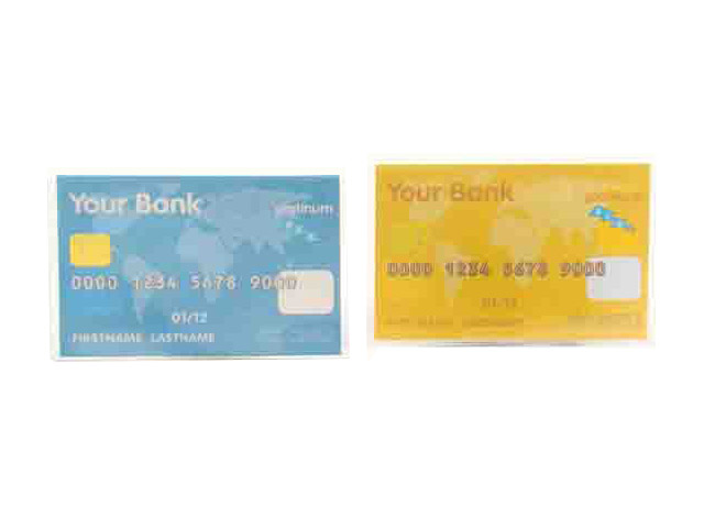 CARDS 2 TASCHE TRASPARENTE B300KR