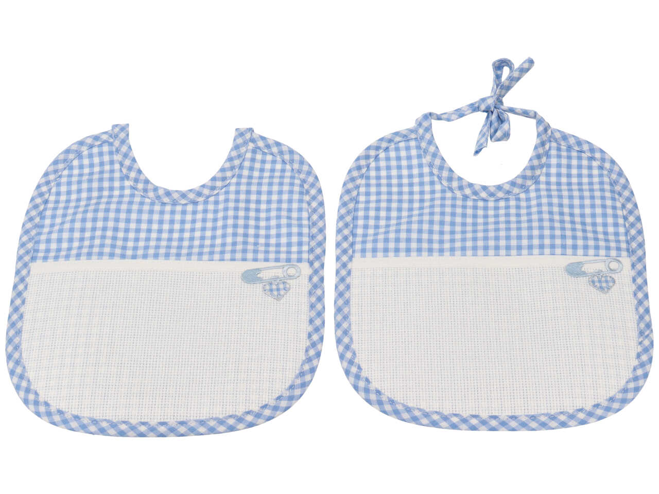 BAVETTA  QUADRETTI AZZURRA BV01101