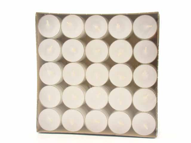 T-LIGHT 3,8CM TRASP.50PZ 31-KT217-50-UK 05