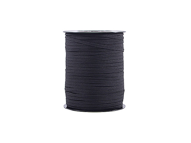 TRECCIA ELASTICA 100mt NERA 06C