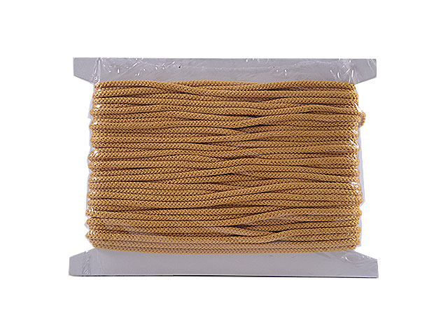 TUBOLARE 100% POLIES.20MT.5005/P GIALLO ORO COL.26