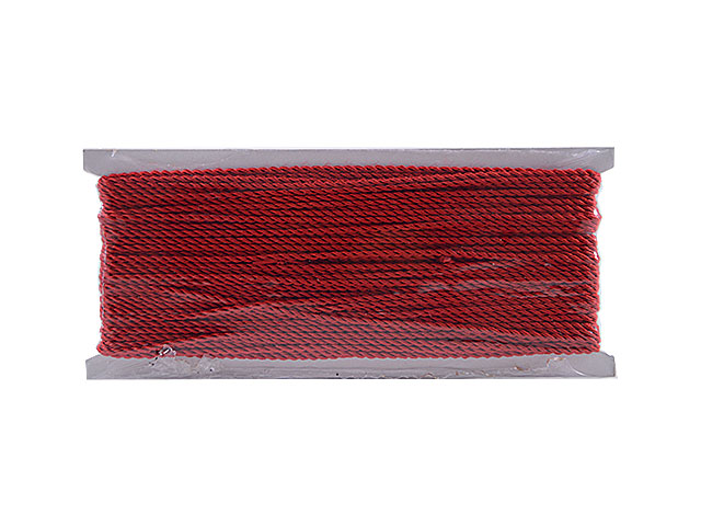 CORDONE A DUE CAPI 20 MT.ROSSO COL.11 510/2