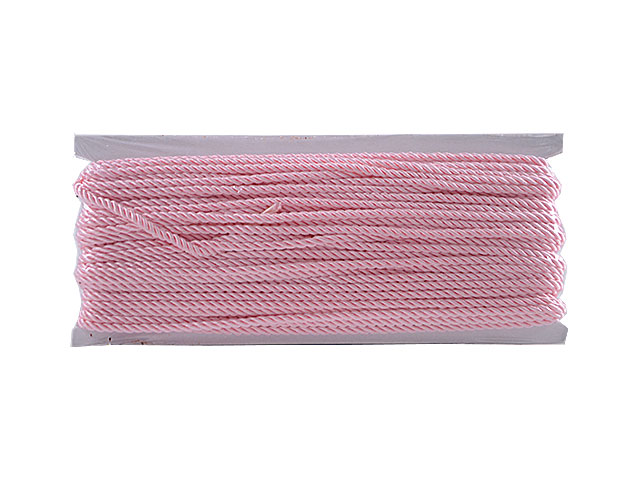 CORDONE A TRE CAPI 20MT.ROSA COL.2 520/2