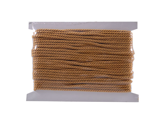 CORDONE A TRE CAPI 20MT. ORO COL.5 520/4