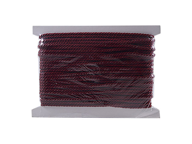 CORDONE A TRE CAPI 20MT.BORDEAUX COL.15 520/4