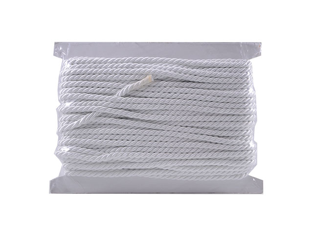 CORDONE A TRE CAPI 20MT.BIANCO 520/5