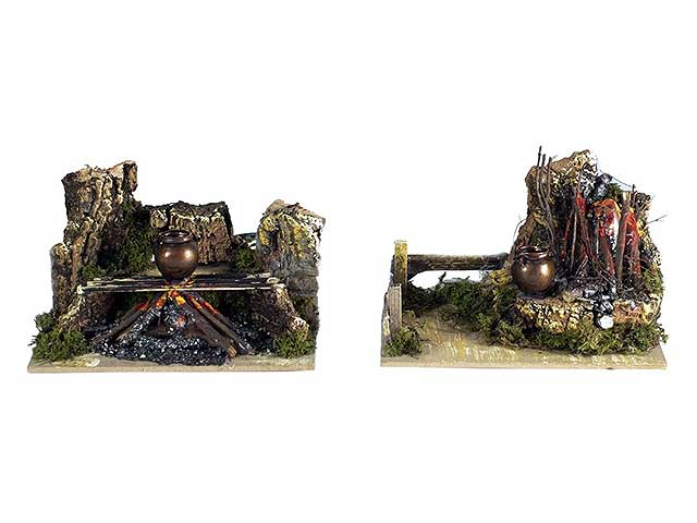 ACC.FUOCO C/LAMP.EFF.FIAMMA 15x10x8,5/10 11638