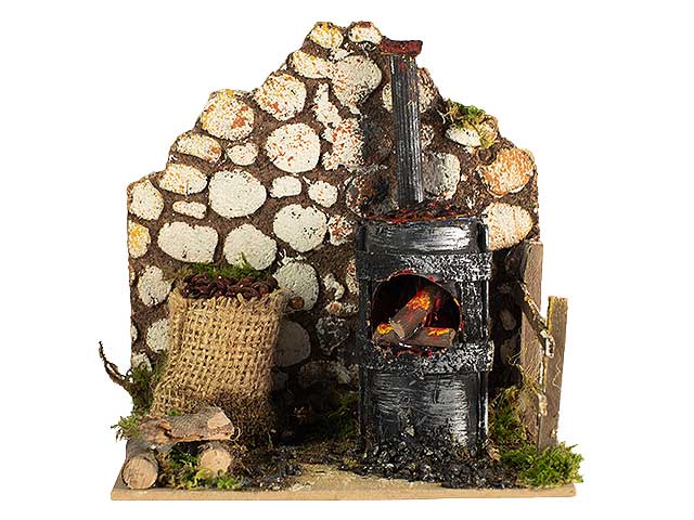 ACC.FUOCO C/LAMP.EFF.FIAMMA 15x10x15 11639