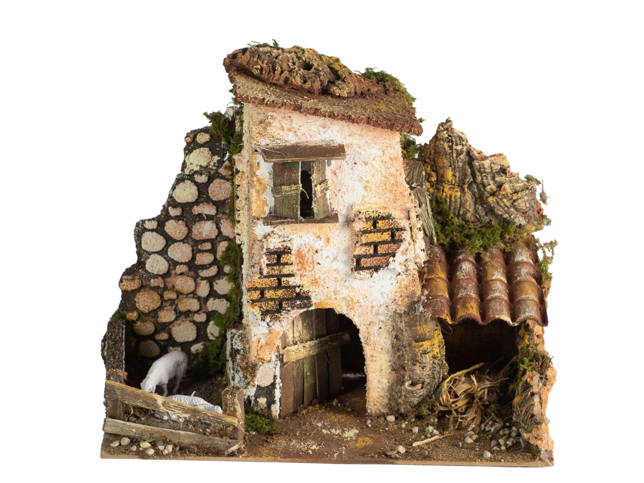 CASOLARE CON ANIMALI 28X15X24CM 11778 CASOLARE CON ANIMALI 28X15X24CM 11778