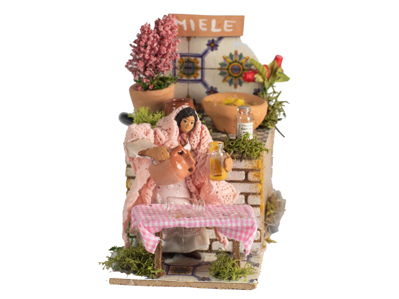 VENDITRICE DI MIELE 8CM C/MOVIM. 10X15X15CM 11791
