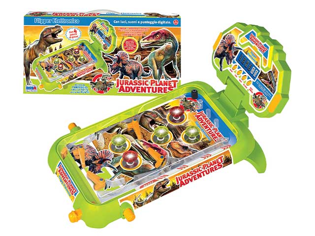 JURASSIC PLANET FLIPPER ELETTR.11017