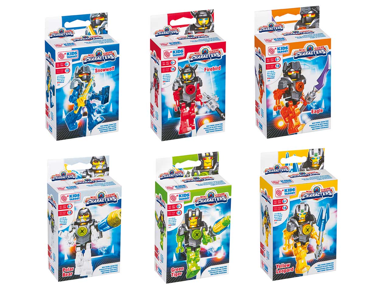 PERSONAGGI KIDS TARGET MINI FIGUR 10195
