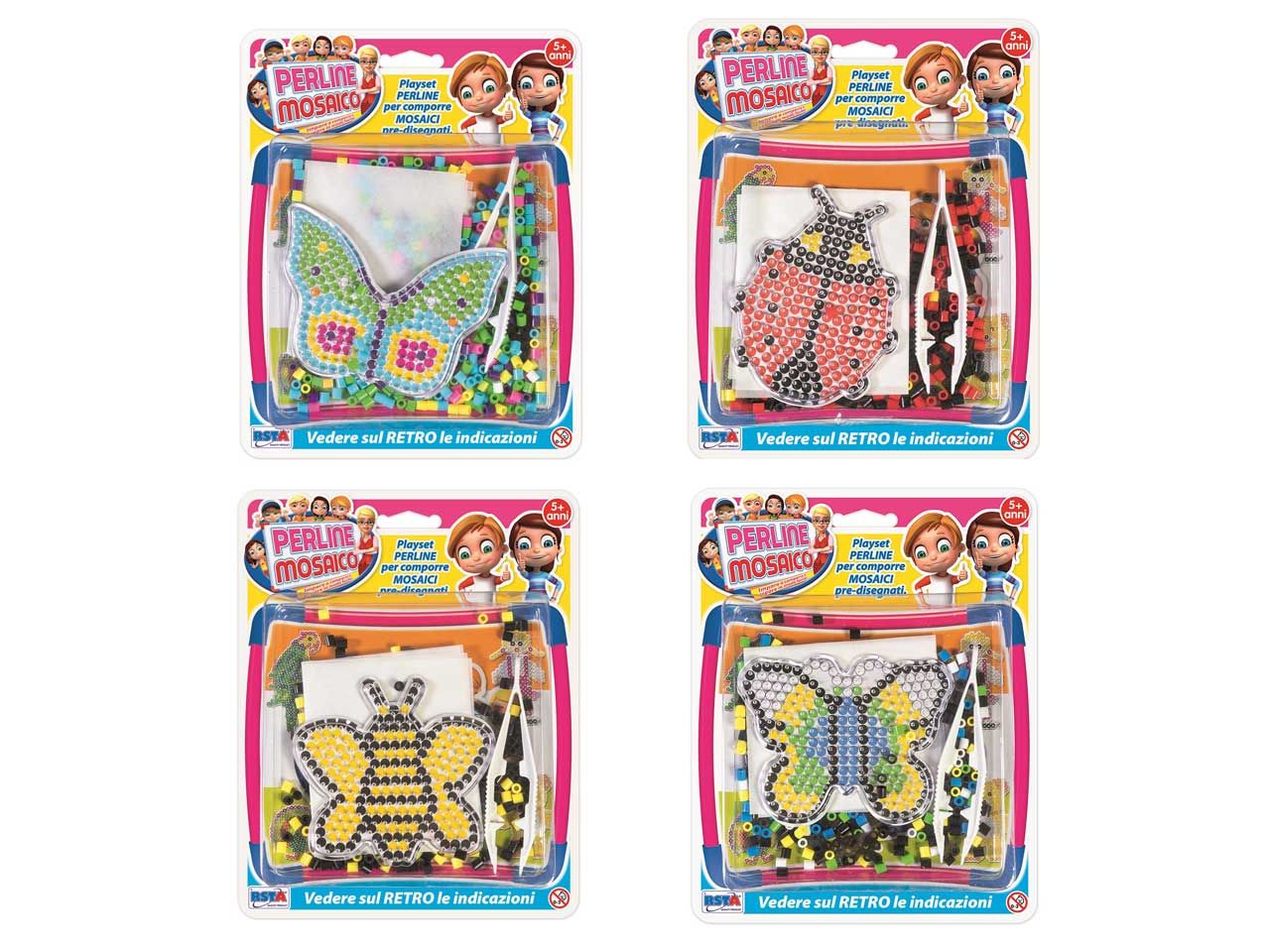 BLISTER PERLINE MOSAICO 4 MODELLI 11080