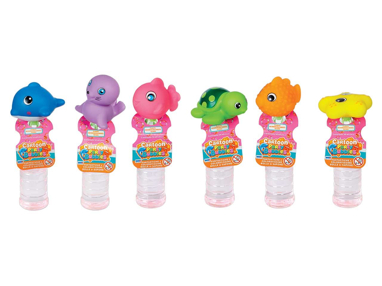 BOLLE DI SAPONE 6 ASSORTIMENTI CA 11299