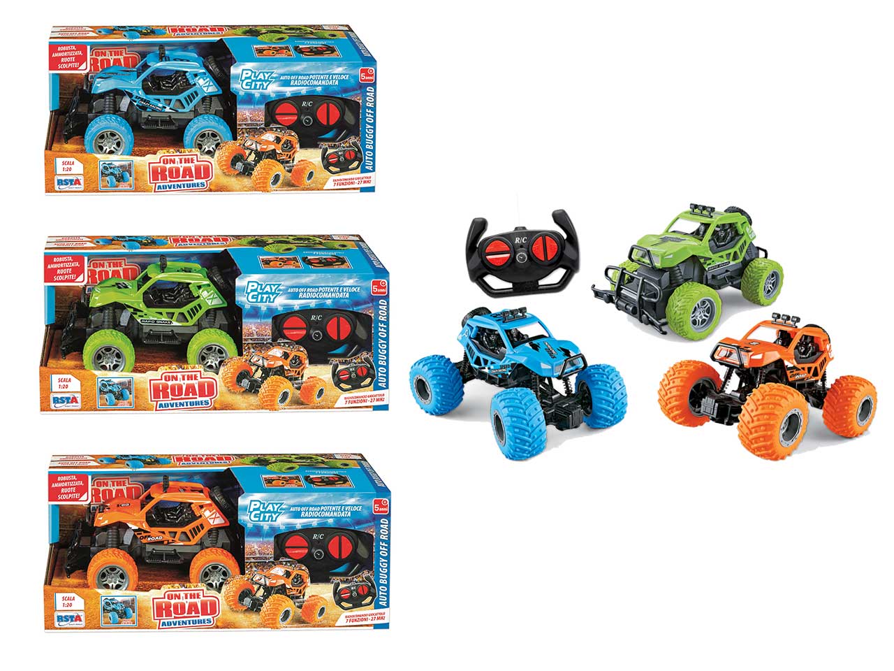 AUTO BUGGY OFF ROAD RADIOCOMANDAT 11656