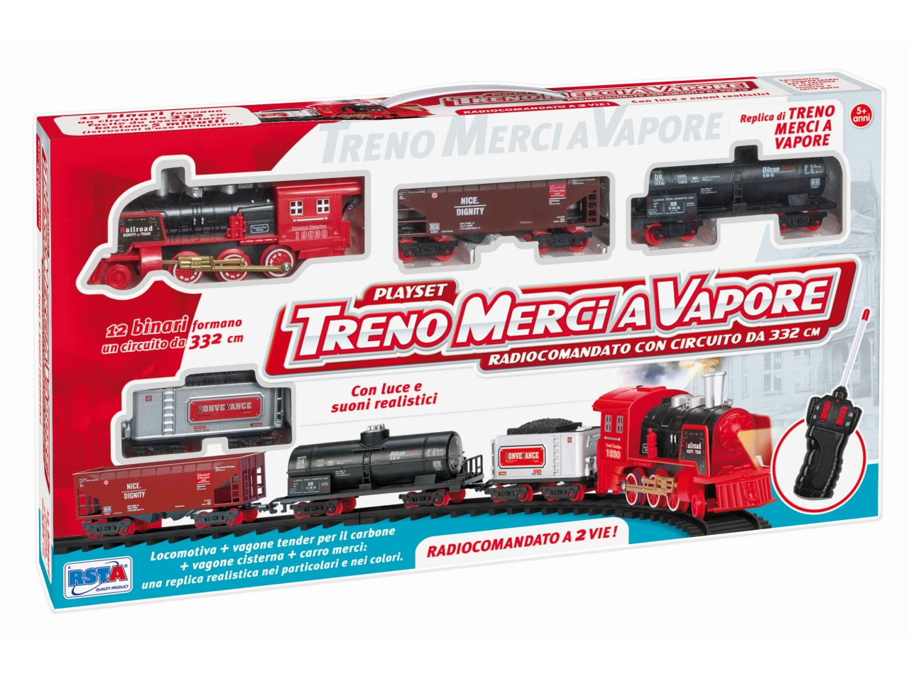 TRENO MERCI CLASSICO R/C 10378 TRENO MERCI CLASSICO R/C 10378