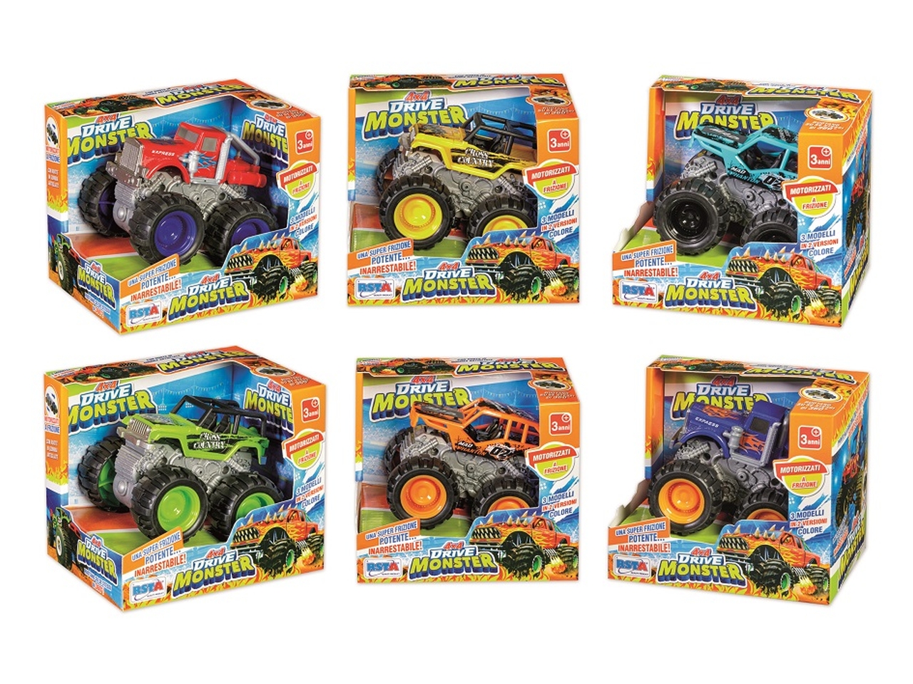AUTO BIG FOOT 4X4 DRIVE MONSTER 11220