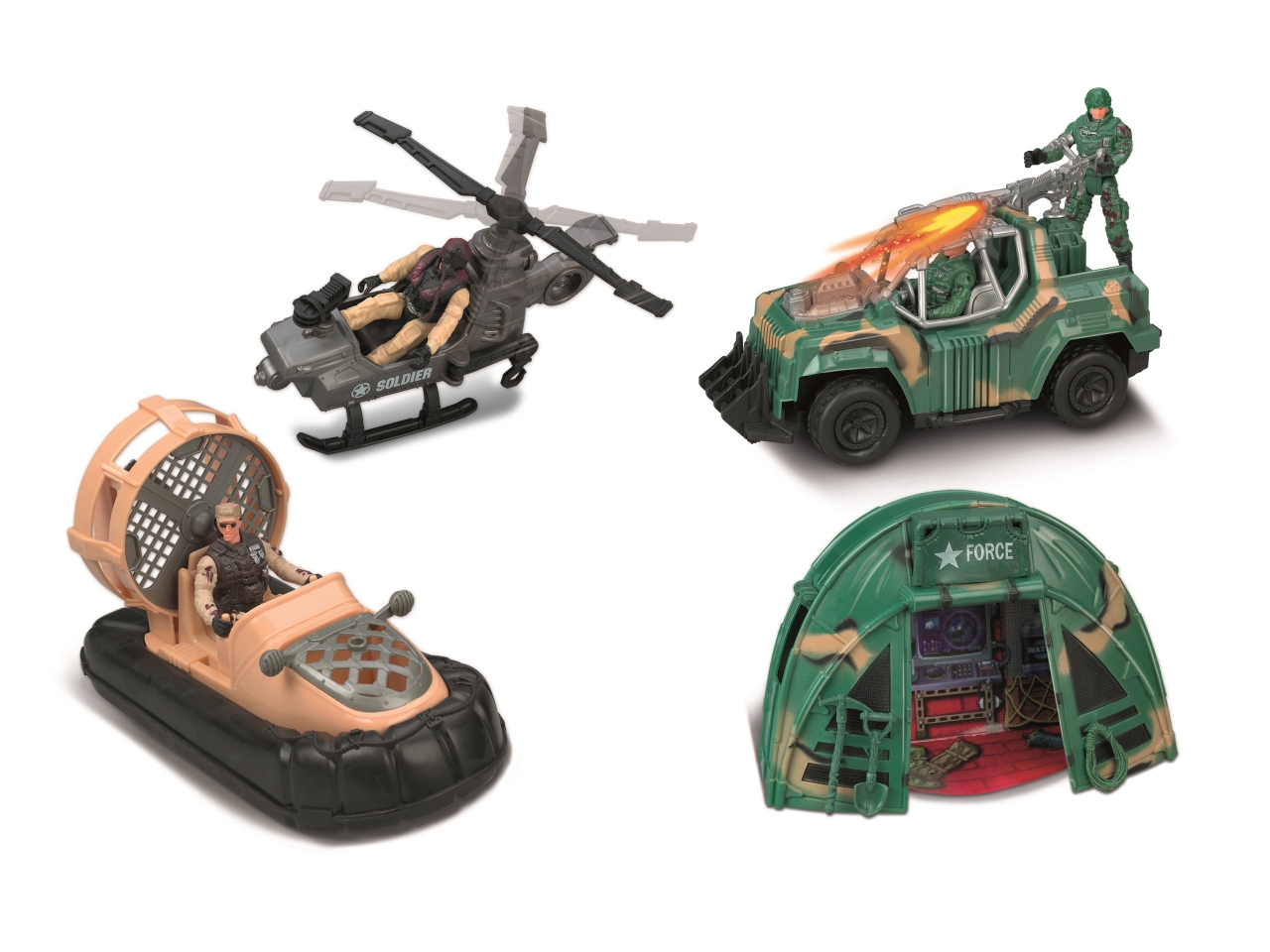 PLAYSET MILITARE SQUADRE ASSALTO 11620