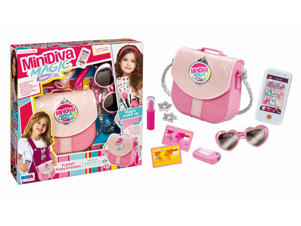 MINIDIVA BORSETTA CON ACCESSORI 11895