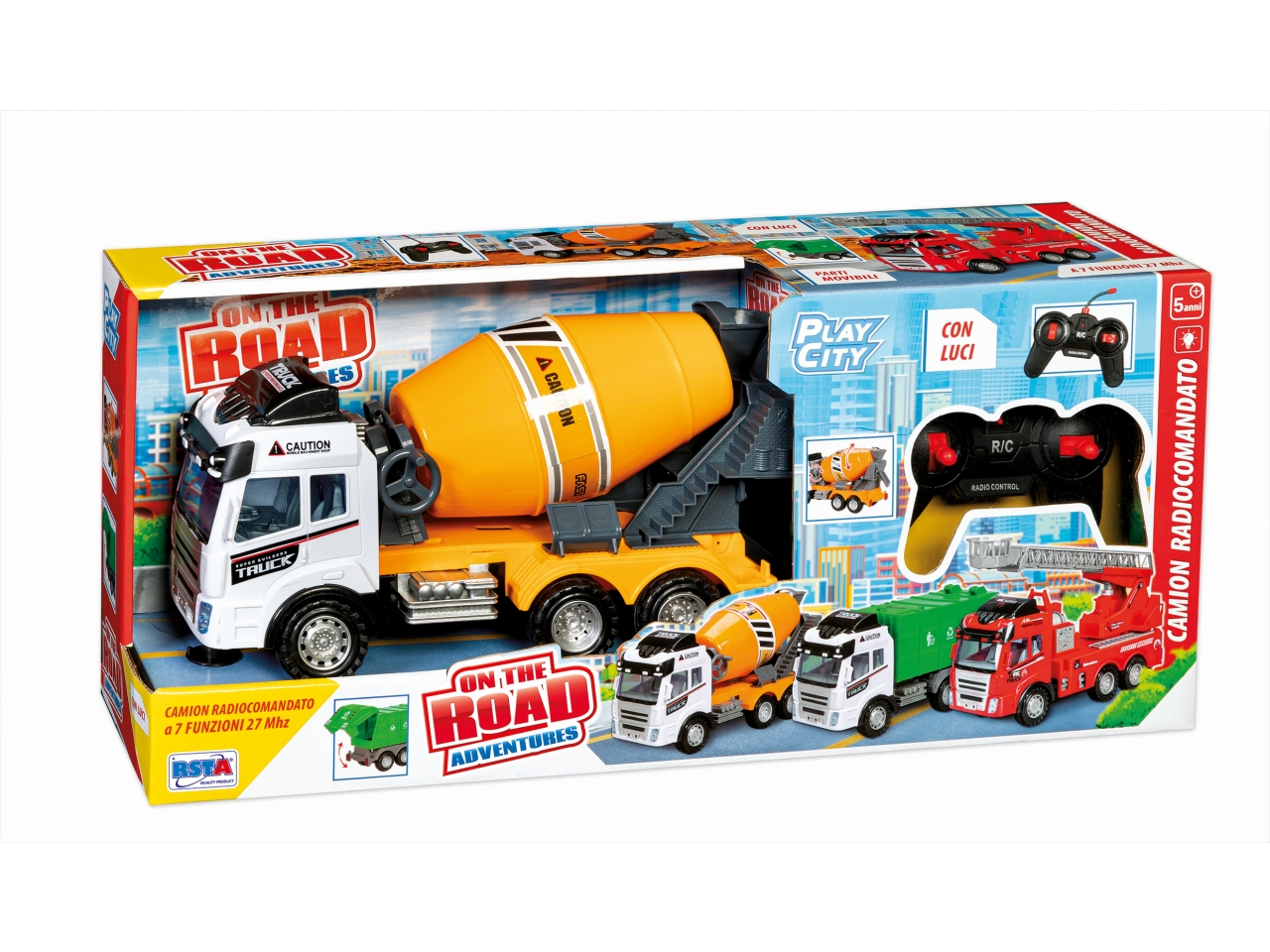 CAMION BETONIERA GRANDE R/C 11906