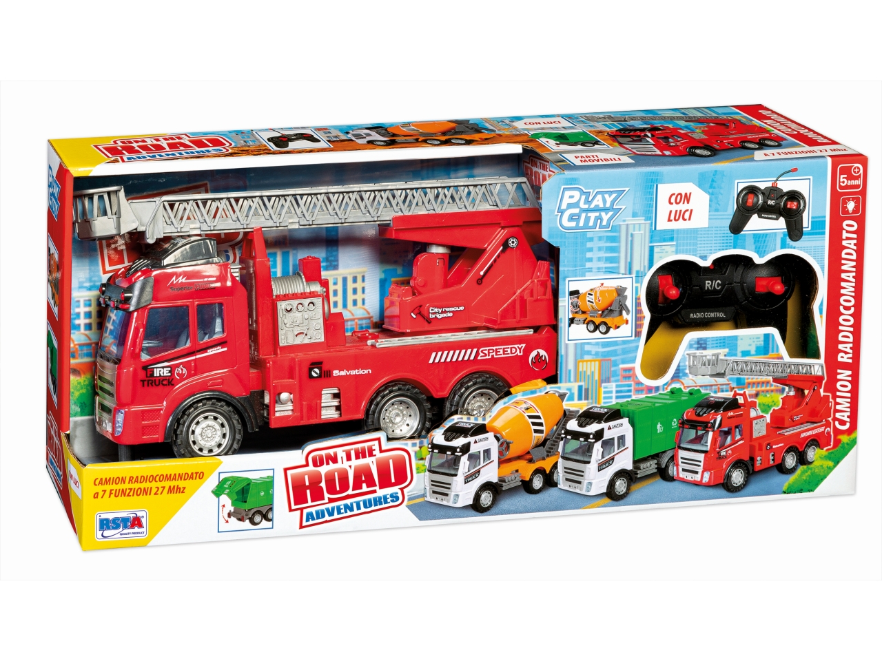CAMION POMPIERI GRANDE R/C 11907