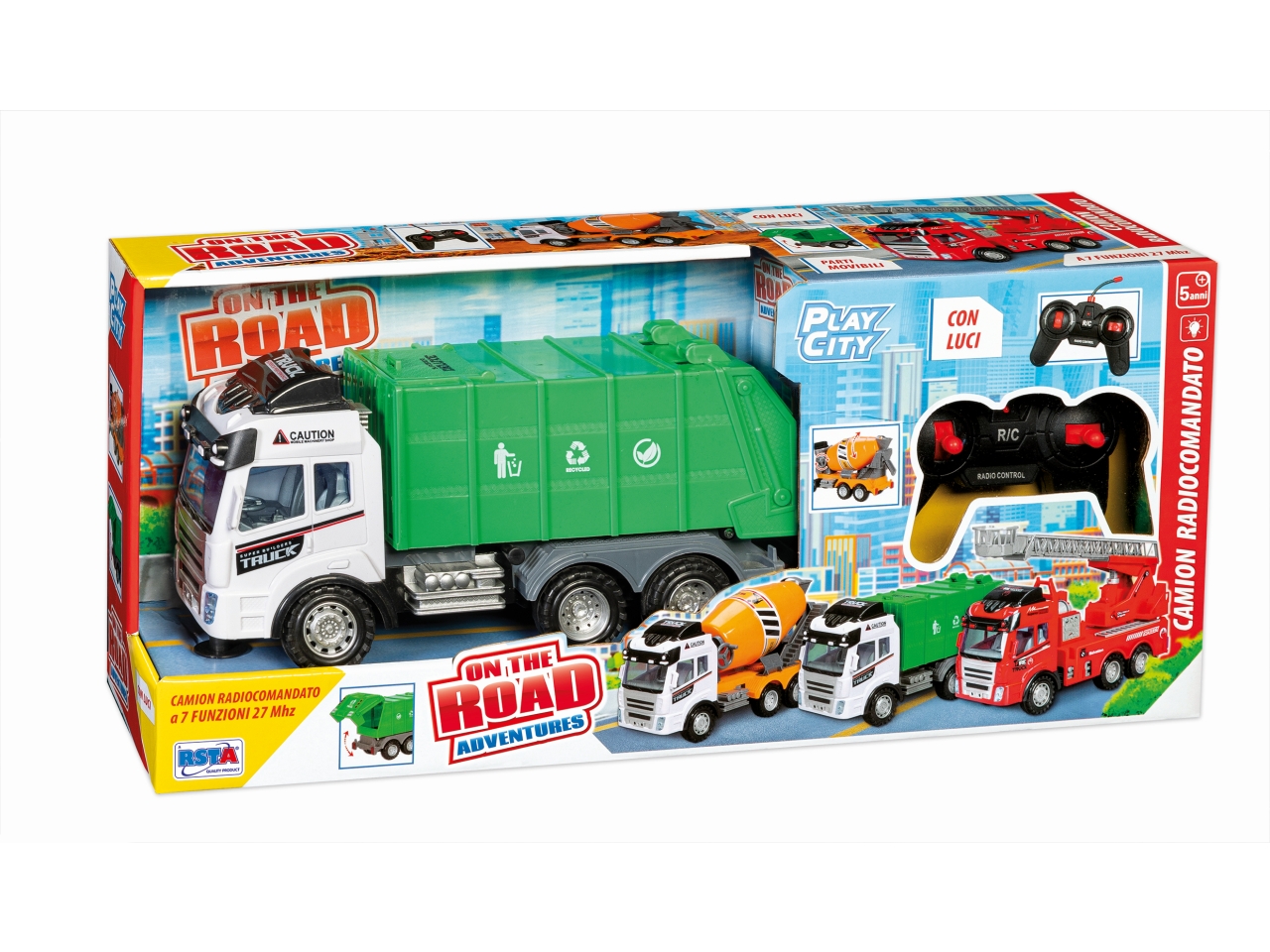 CAMION NETTEZZA URBANA GRANDE R/C 11908